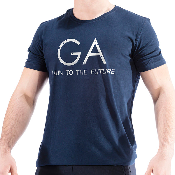 RUN TO THE FUTURE G.A. (M-XXL) Men's t-shirt
