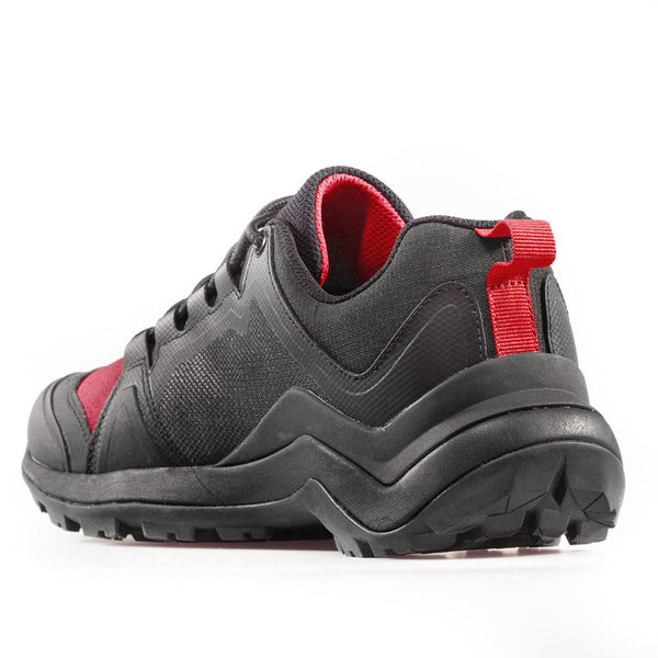 PABLO red (41-45) Water repellent & soft shell outdoor shoes.