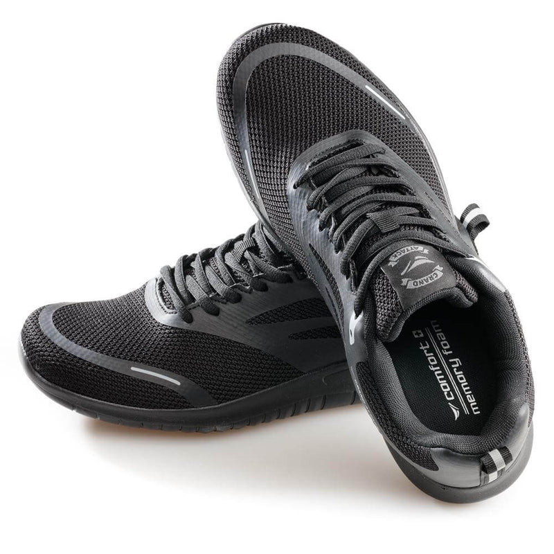 BLADE black (41-45) Lightweight & breathable running & walking shoes.