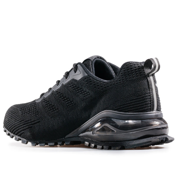 HIGHLINE black (47-50) Lightweight & breathable running & walking shoes.