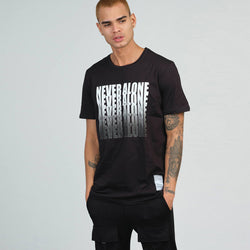 Never Alone Black Men's t-shirt (S-XXL) 21513