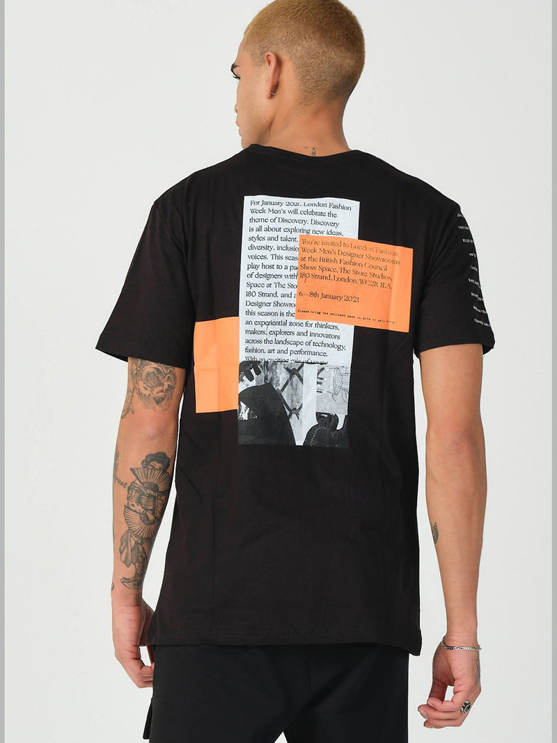 Dist. Inc Black Men's t-shirt (S-XXL) 21516