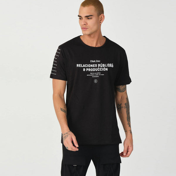 Dist. Inc Black Men's t-shirt (S-XXL) 21516