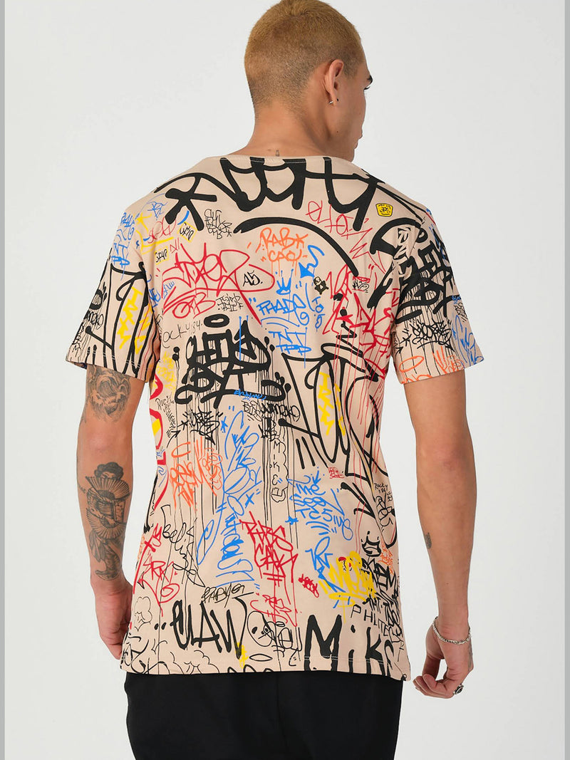 Graffiti Nude Men's t-shirt (S-XXL) 21517