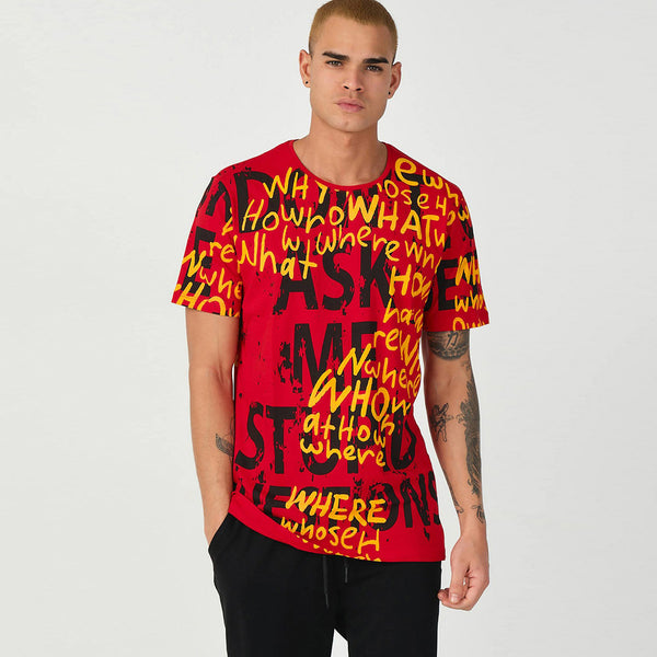 Graffiti Red Men's t-shirt (S-XXL) 21519