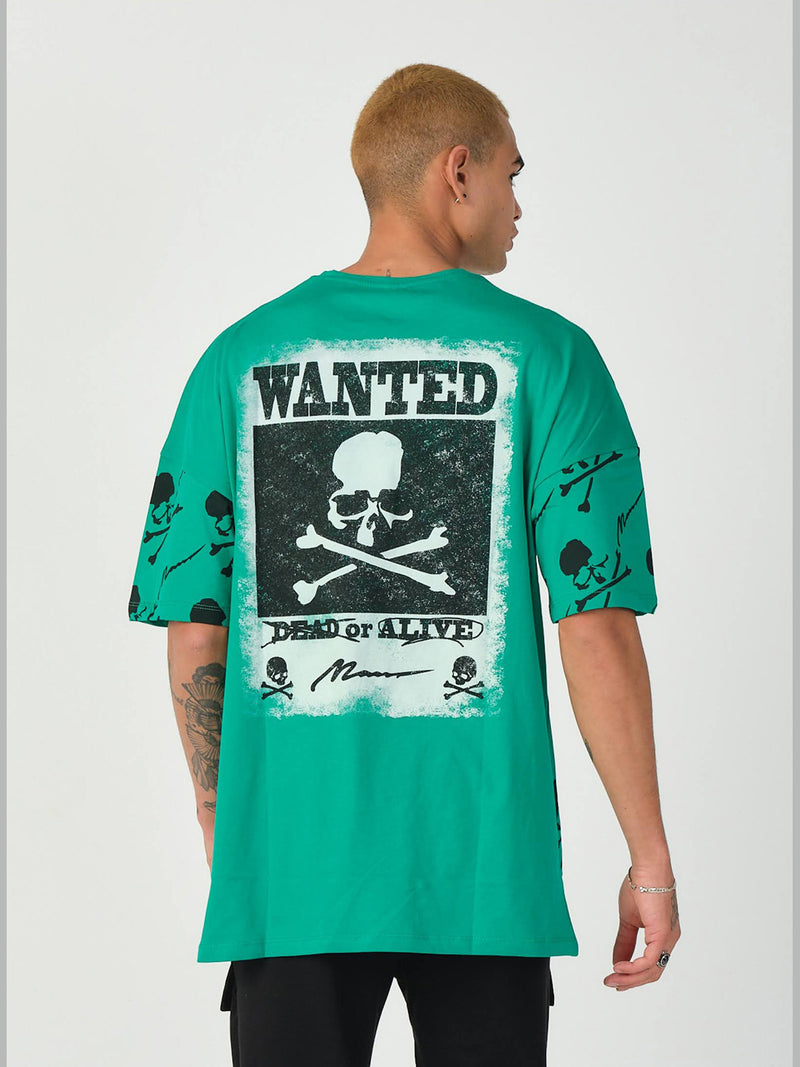 Skull Green Men's t-shirt (S-XXL) 21522