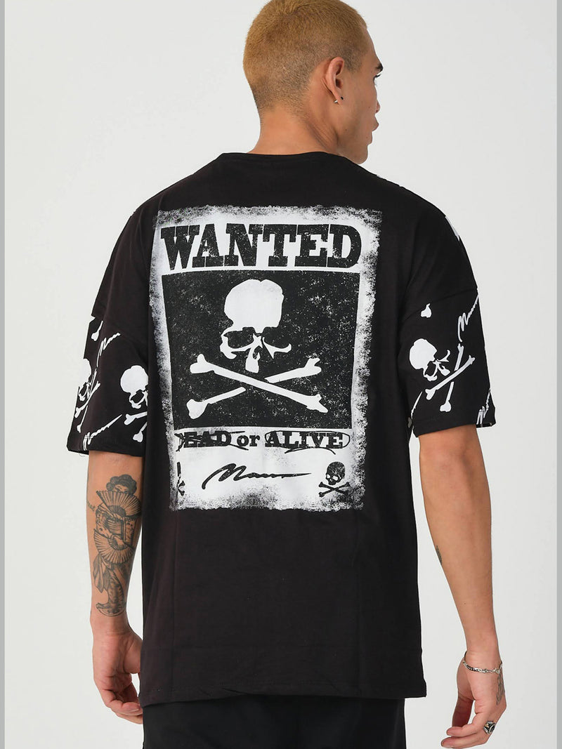 Skull Black Men's t-shirt (S-XXL) 21522