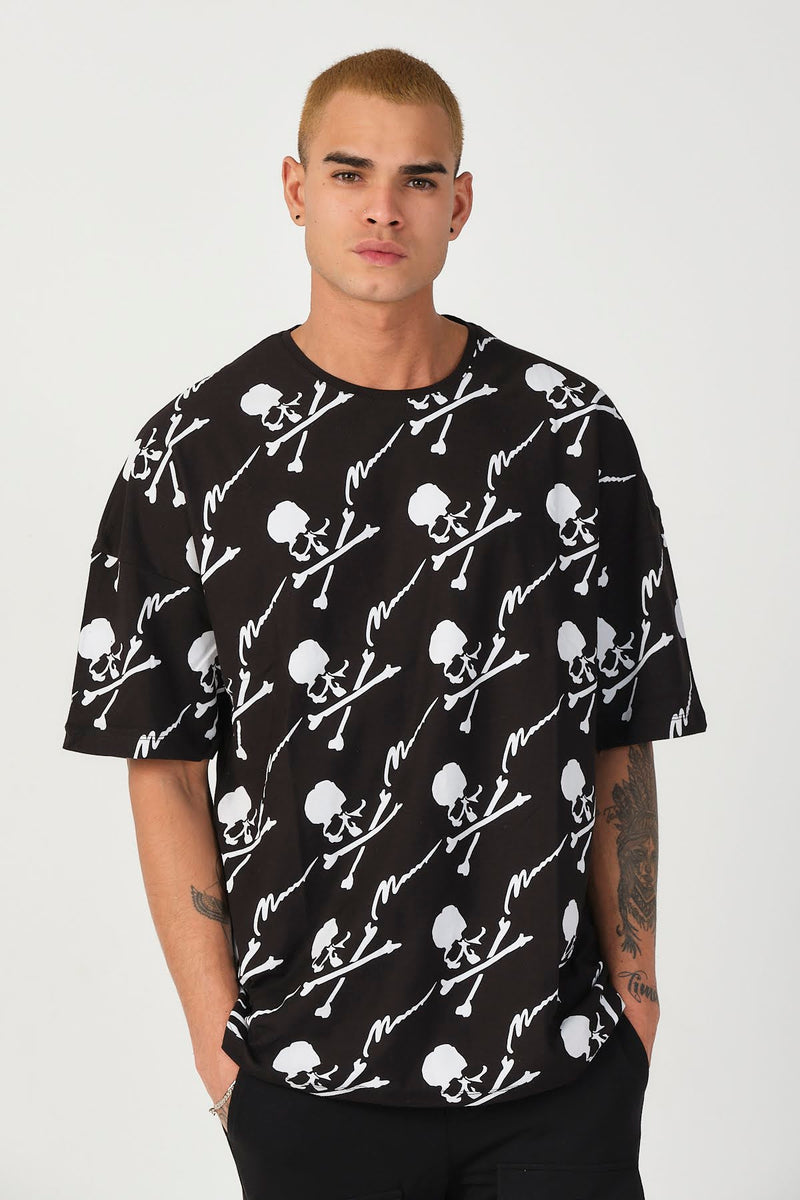 Skull Black Men's t-shirt (S-XXL) 21522