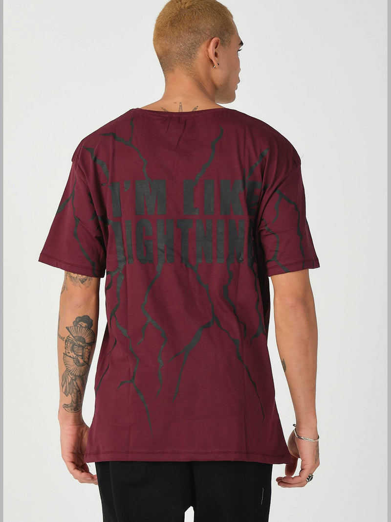 Dark Red Men's t-shirt (S-XXL) 21537