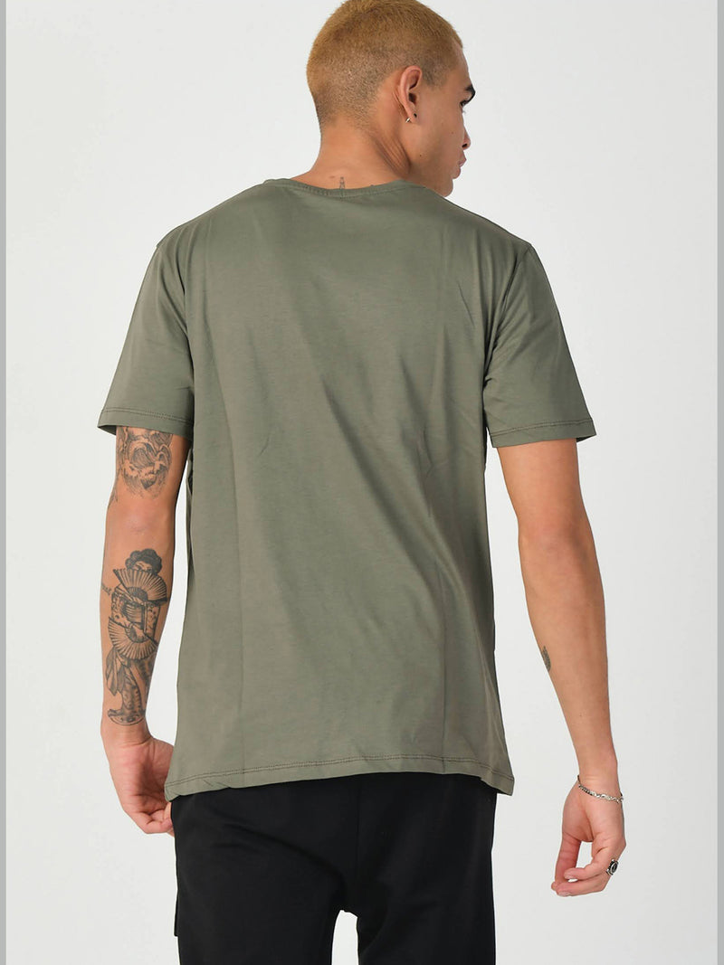 Khaki Men's t-shirt (S-XXL) 21548