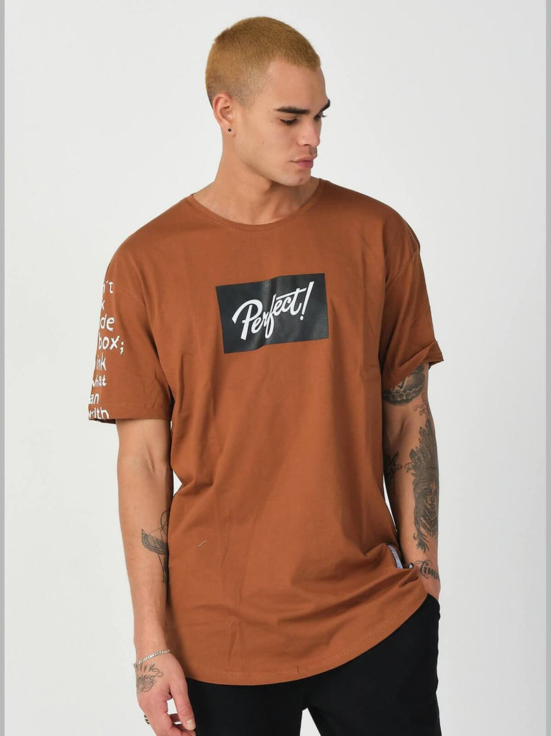 Brown Perfect Men's t-shirt (S-XXL) 21550