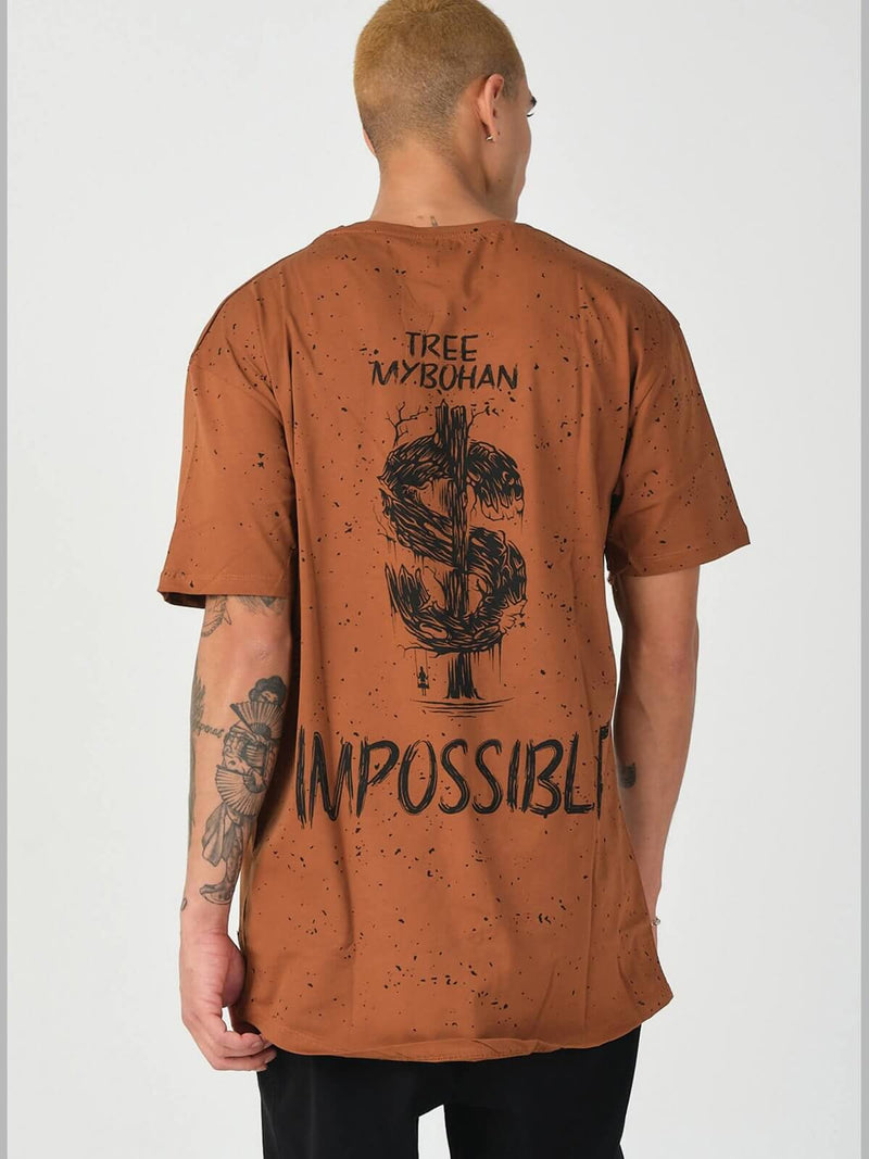 Brown Men's t-shirt (S-XXL) 21552