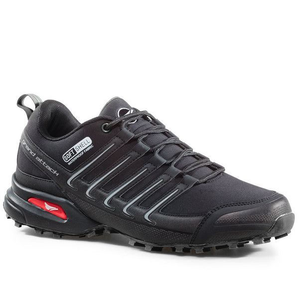 RED ARROW black (40-46) Water repellent & soft shell outdoor shoes.