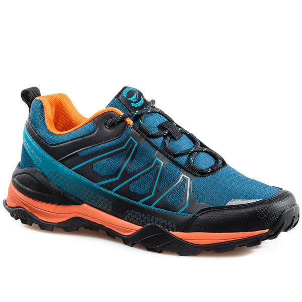 HOT ICE navy/orange (41-45) Water repellent & soft shell outdoor shoes.