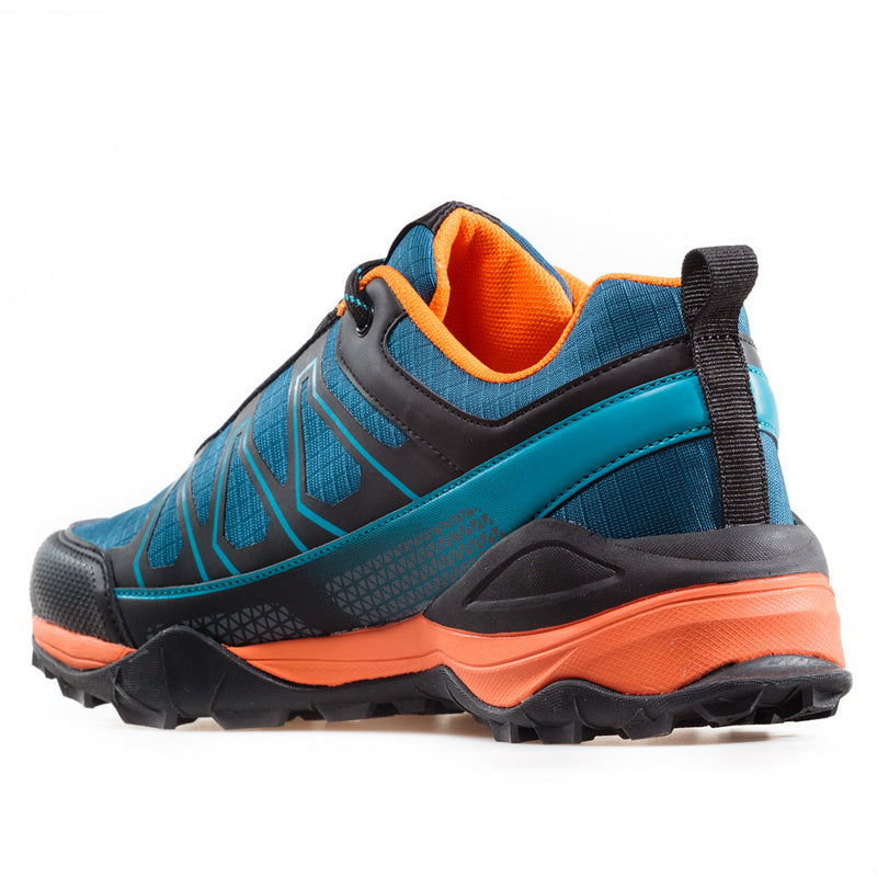 HOT ICE navy/orange (41-45) Water repellent & soft shell outdoor shoes.
