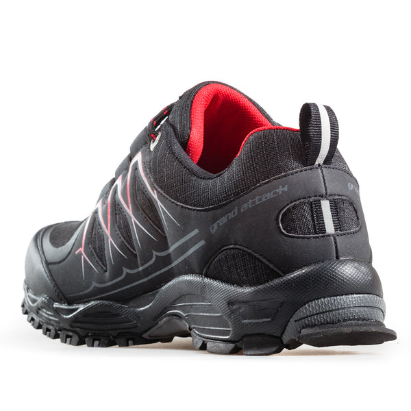 COBALT black/red (41-45) Water repellent & soft shell outdoor shoes.