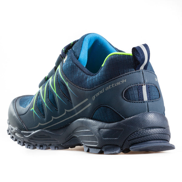 COBALT (41-45) navy Water repellent & soft shell outdoor shoes.