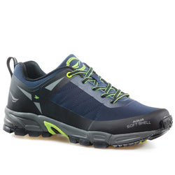 ESCAPE navy (40-45) Water repellent & soft shell outdoor shoes.