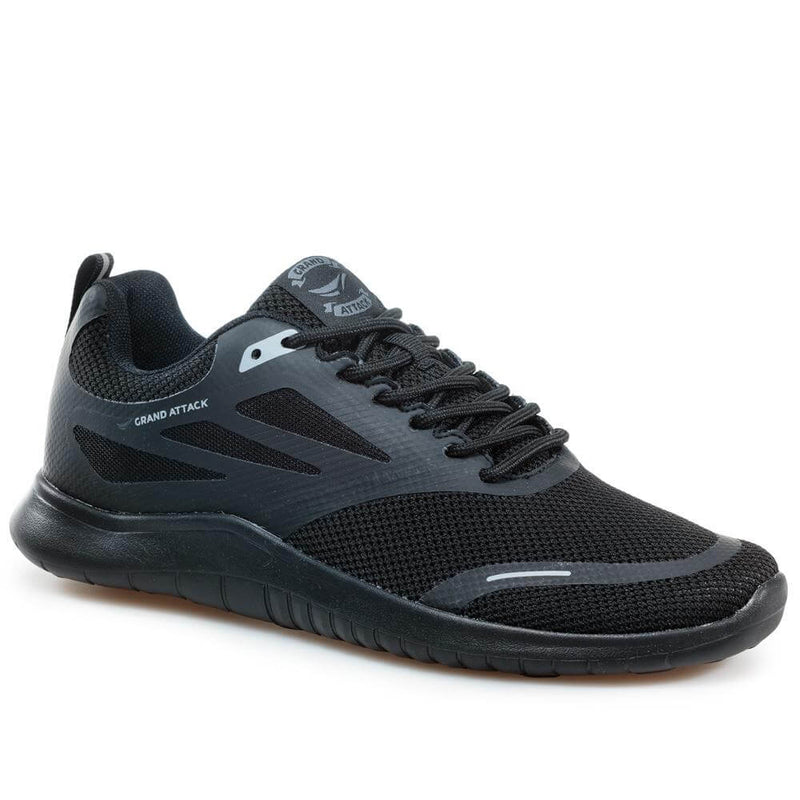 BLADE black (41-45) Lightweight & breathable running & walking shoes.