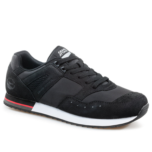 CLASSIC black (40-45) Lightweight & breathable running & walking shoes.