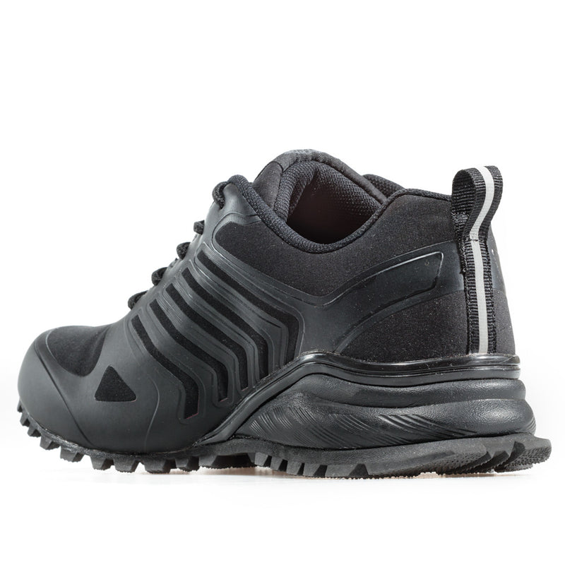 EXTRA TRAIL black (41-45) Water repellent & soft shell outdoor shoes.