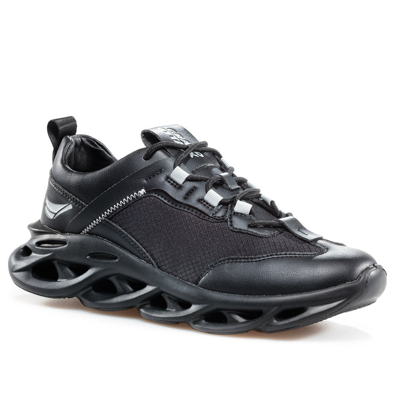 ZIGZAG black (36-40) Lightweight & breathable running & walking shoes.