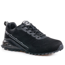 HIGHLINE black (41-46) Lightweight & breathable running & walking shoes.