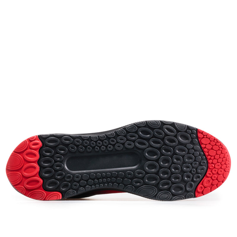ULTRA black/red (41-46) Lightweight & breathable running & walking shoes.