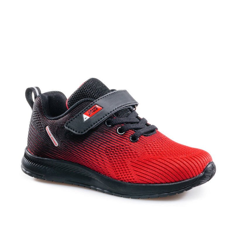 SPIDER red (32-3) Lightweight & breathable running & walking shoes.