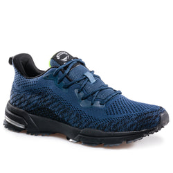 FEATHER navy (36-40) Lightweight & breathable running & walking shoes.