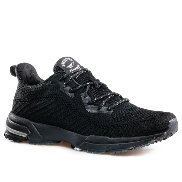 FEATHER black (41-46) Lightweight & breathable running & walking shoes.