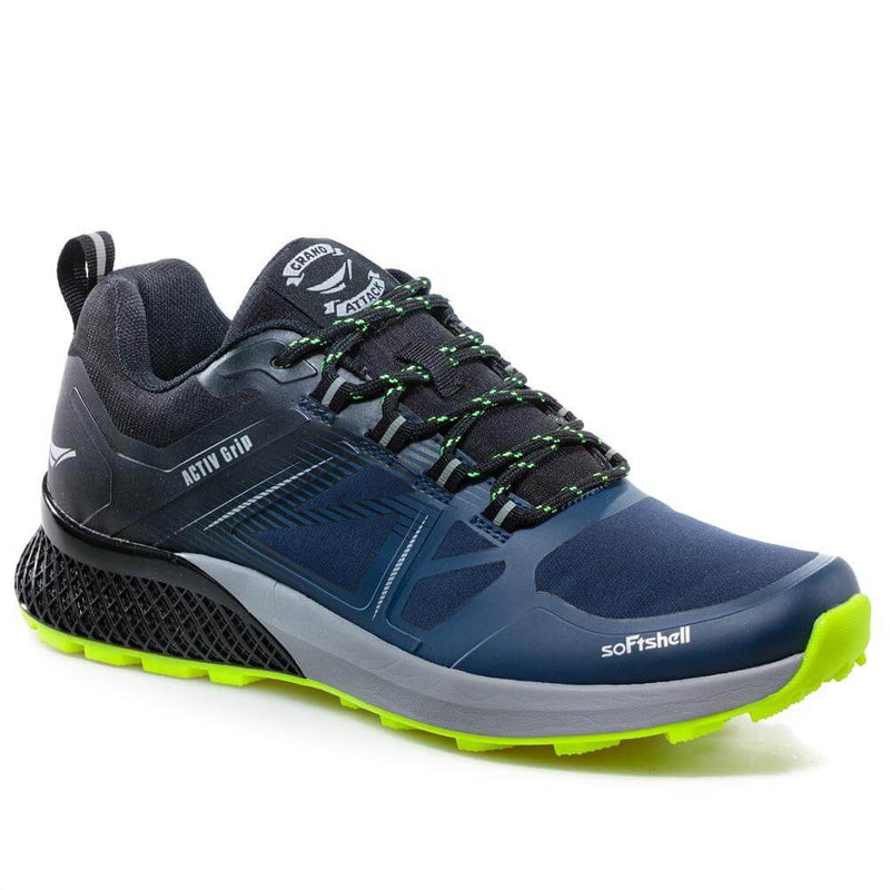 BALANCE PRO navy (41-46) Water repellent & soft shell outdoor shoes.