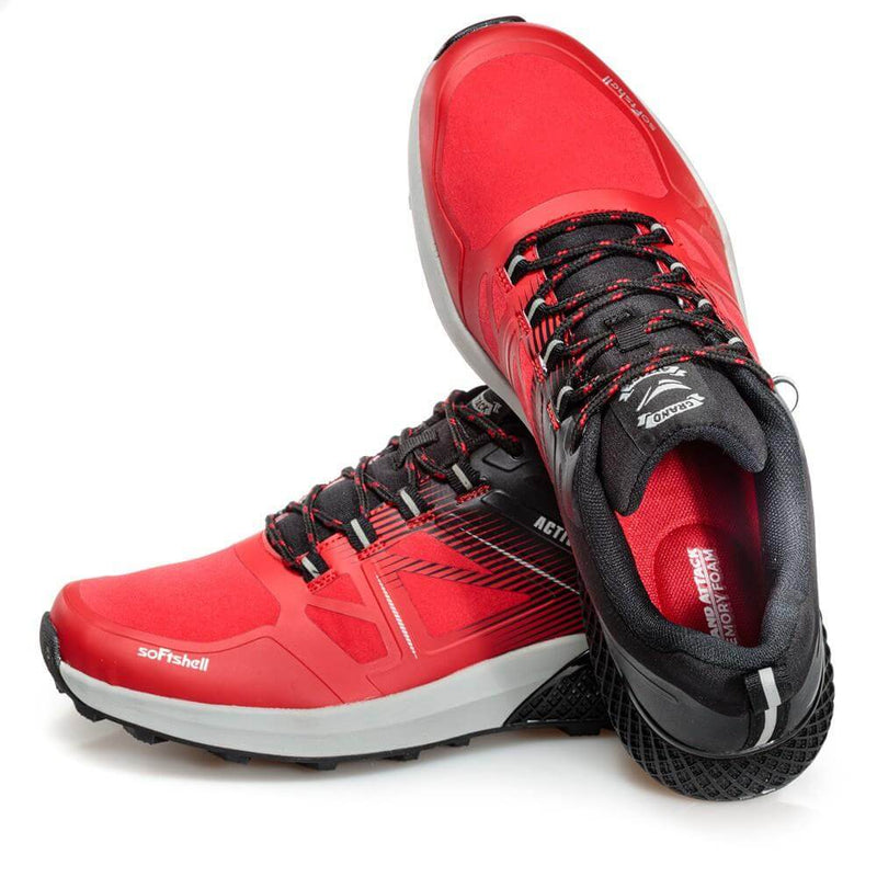 BALANCE PRO red (41-46) Water repellent & soft shell outdoor shoes.